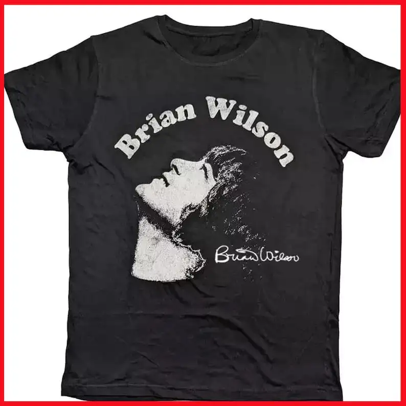 Camiseta Vintage Brian Wilson 1942-2025, camiseta de agradecimiento por los recuerdos, camiseta firmada RIP Brian Wilson, camiseta de aniversario de 83 años