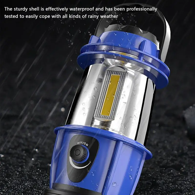 Camping u nas państwo lampy zasilanie bateryjne przenośny zewnętrzne wodoodporne LED lampa kempingowa do namiot oświetlenie awaryjne podczas burz przerwy w dostawie prądu