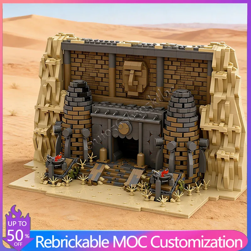 

9346PCS Collection Edition Temple of Trials Construction MOC Building Blocks Model Children Christmas Gifts Educational DIY Sets
