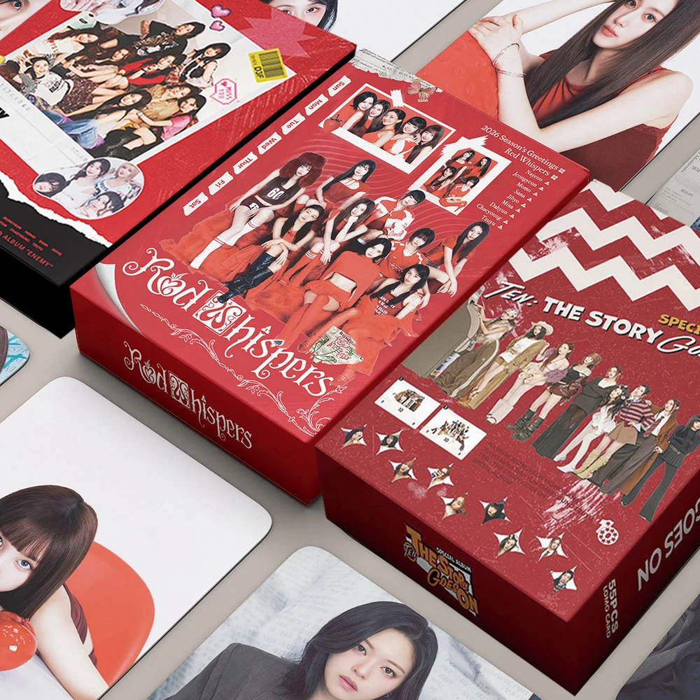 

Kpop idol tw small card momo Sana Nayeon Jihyo2026 new card Red Whispers same photo card fan collection gift