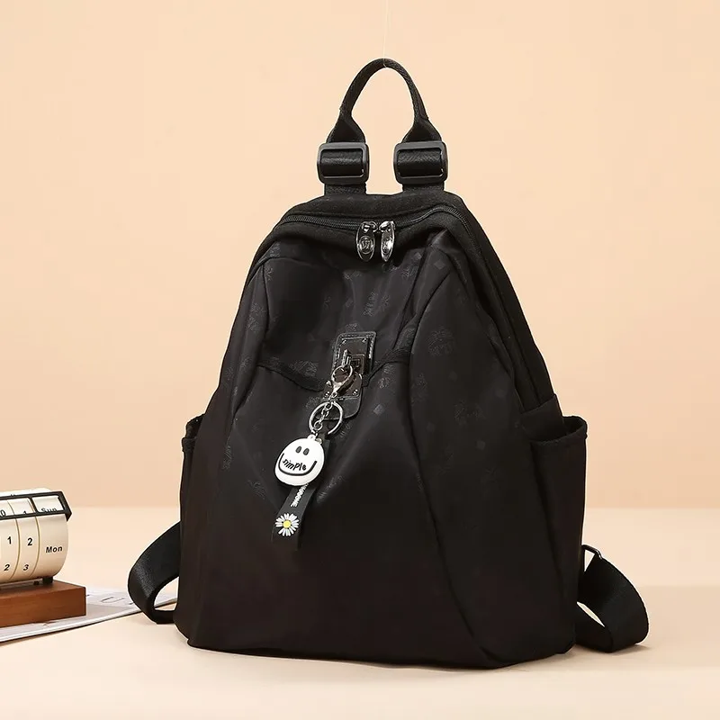 女性のキャンパス軽量レジャー旅行オックスフォード布バックパック mochila スクールバッグ mochilas de hombre 新学期学校