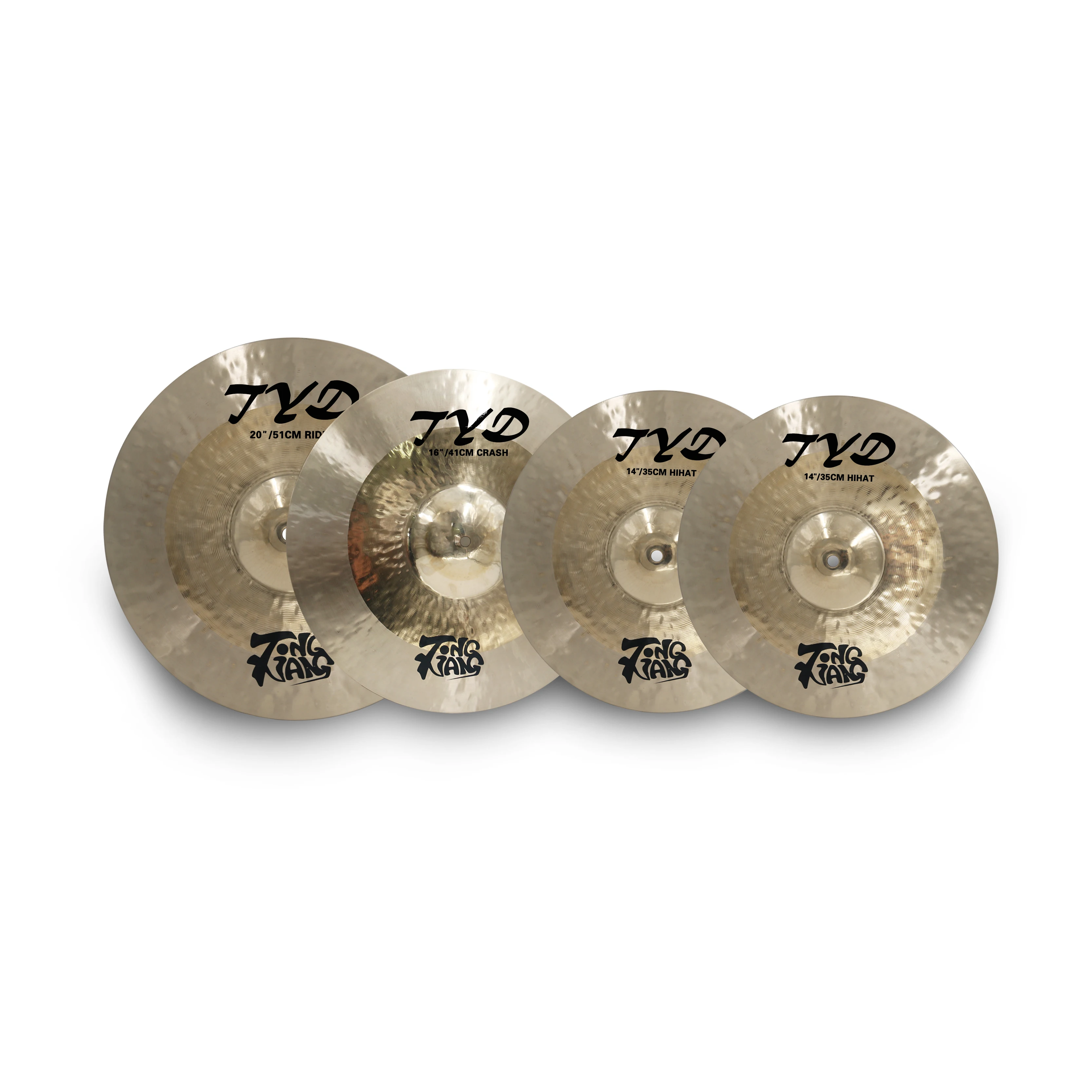Tongxiang Brand B25 Professional 4pcs Cymbals Set TYD Series