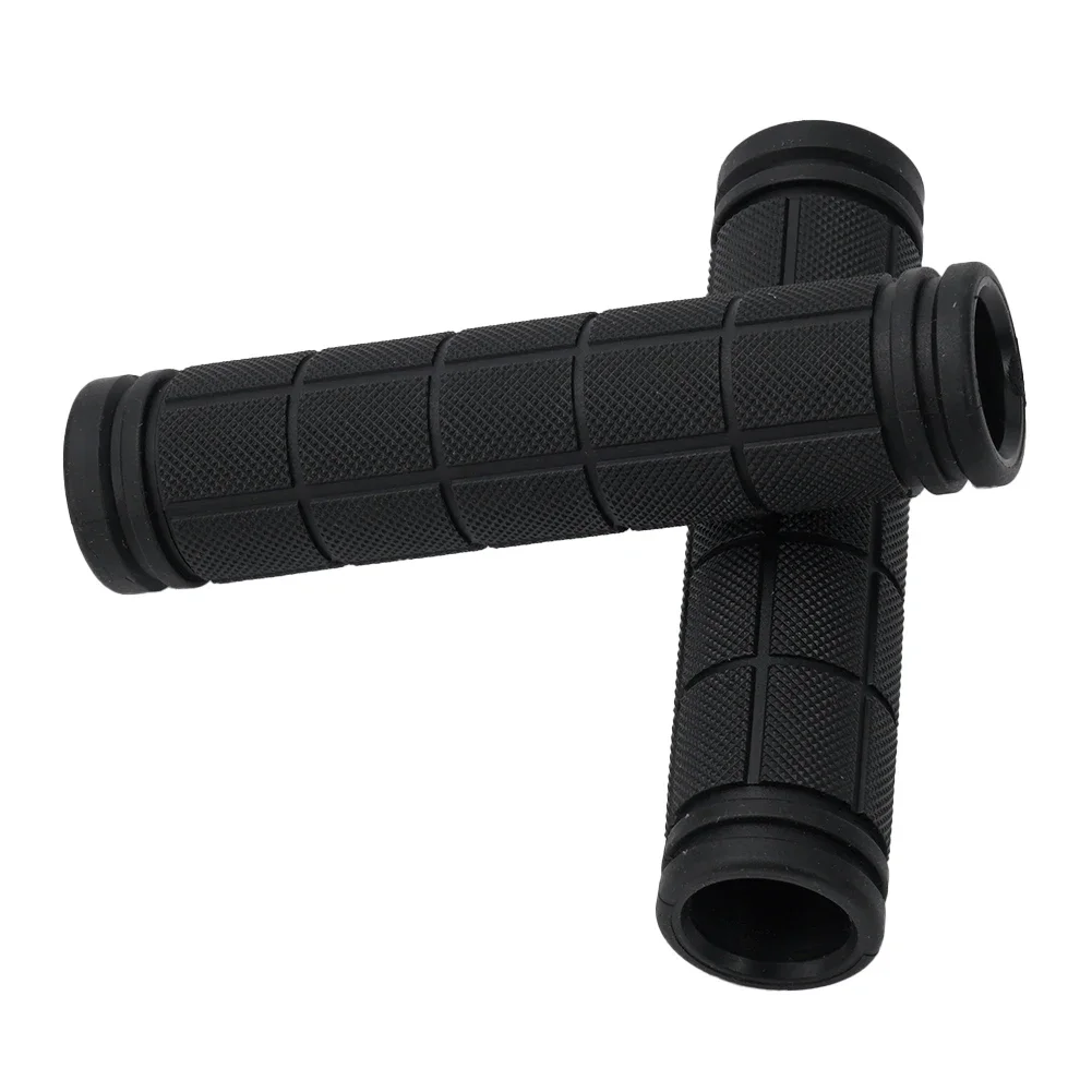 2PCS Bike Handle Handlebar 22mm Anti Slip Rubber Grip Accessories For Sport Bikes Motorcycle Accessories
