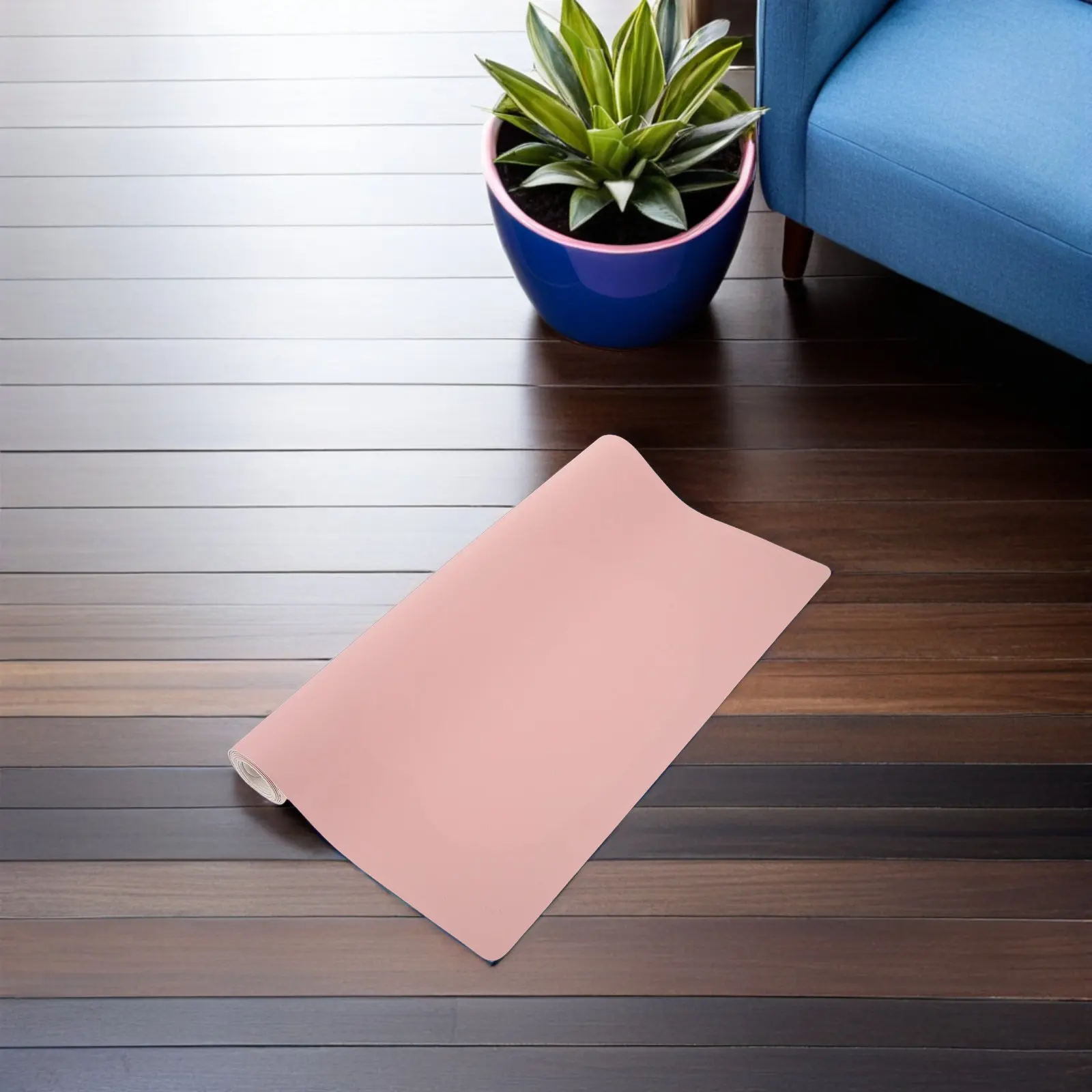 

48x16 Inch Makeup Vanity Desk Cover Mat PU Non-Slip Waterproof Heatproof Stain Resistant Vanity Protector for Dresser