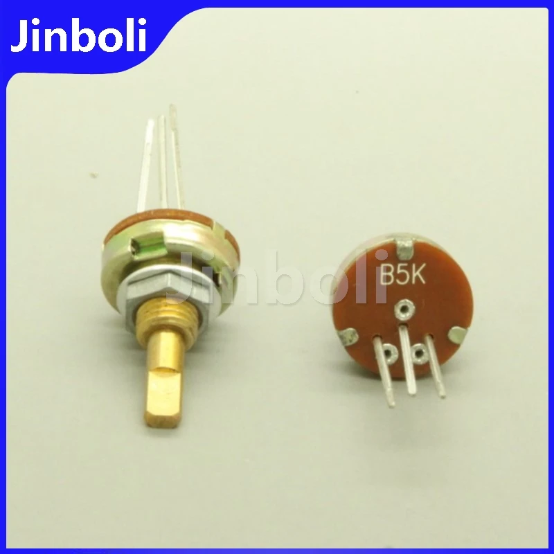 1PCS Copper Shaft Rotary Potentiometer B5K Suitable For Model Remote Control