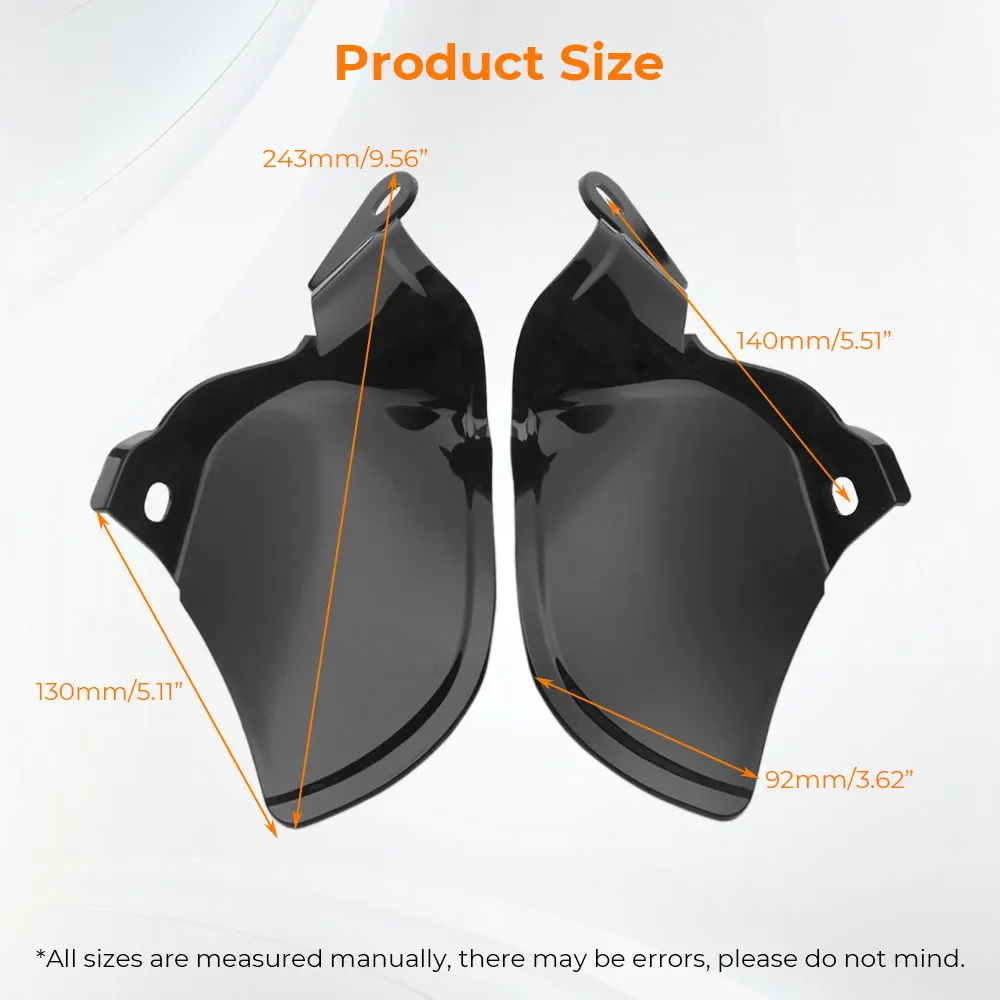Abs Plastic Air Deflector Fits For Harley Fxbr/S 117/114 Flde Fxfb/S Flfb/S Flhc/S Fxlr/S/T Flsl Flsb Fxst Fxbb 2018-2026 Black view 6