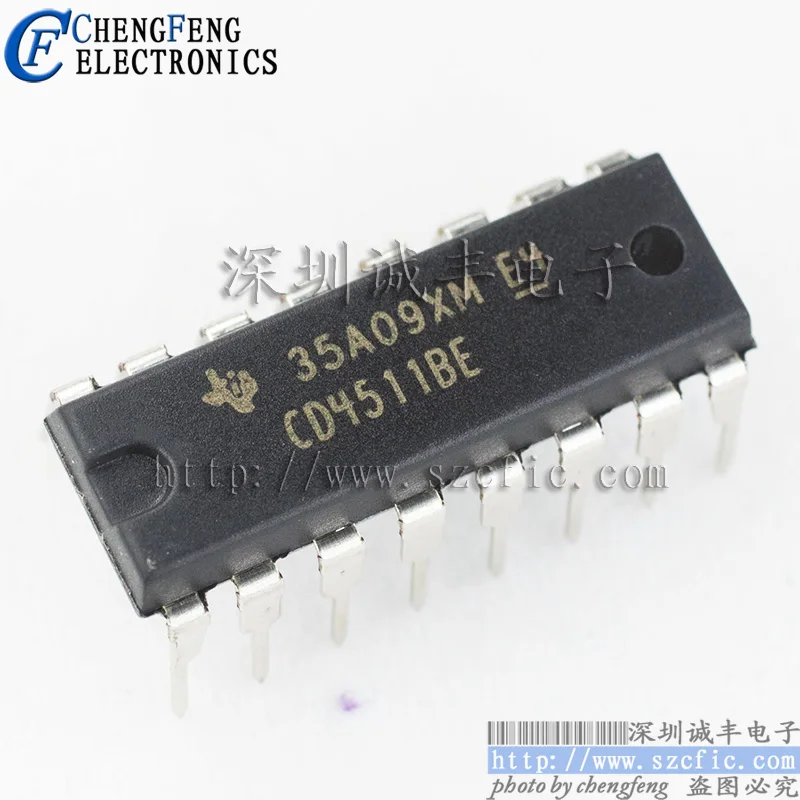 10 шт. CD4511BE CD4511 DIP
