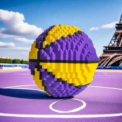 Children's Creative Sports Building Blocks Set - Soccer & Basketball Assembly Adult Furniture Collection Gift Accessories