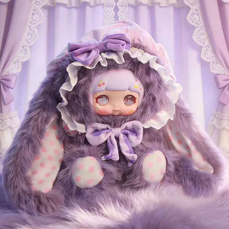 

Xuefu Rabbit Lace Dream 600% Flowing Sand Eye Series Blind Box Soft Comfortable Sofa Hug Pillow Ornament Toys Mystery Box Gifts