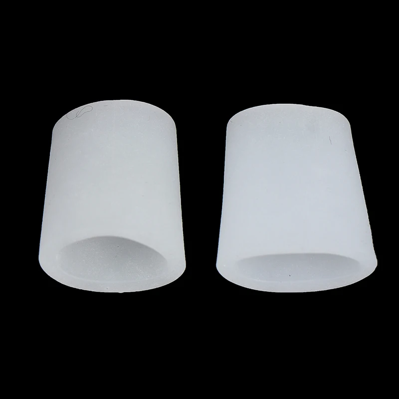 6pcs Silicone Gel Little Toe Tube Bunion Corrector Pinkie Protector Gel Blister Prevention Finger Protect Gel Sleeve Foot Care