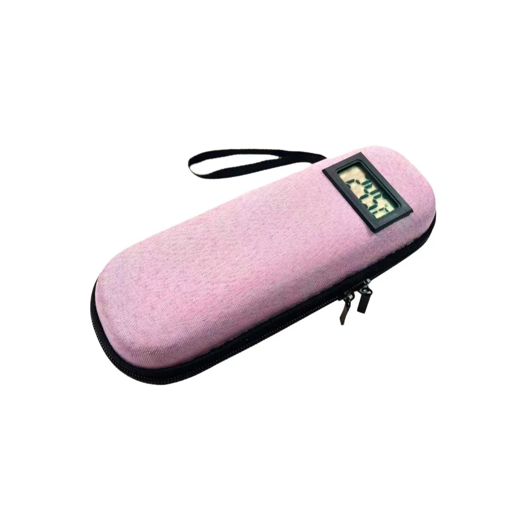 EVA Insulin Cooler Bag Waterproof Temperature Display Insulin Vial Storage Case Insulin Vial Protector Dust-Proof