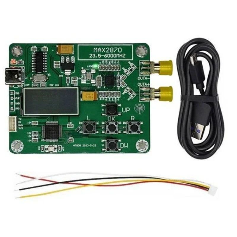 For MAX2870_STM32_23-6000MHz Signal Source 23.5-6000 M Serial Port Control Main Board