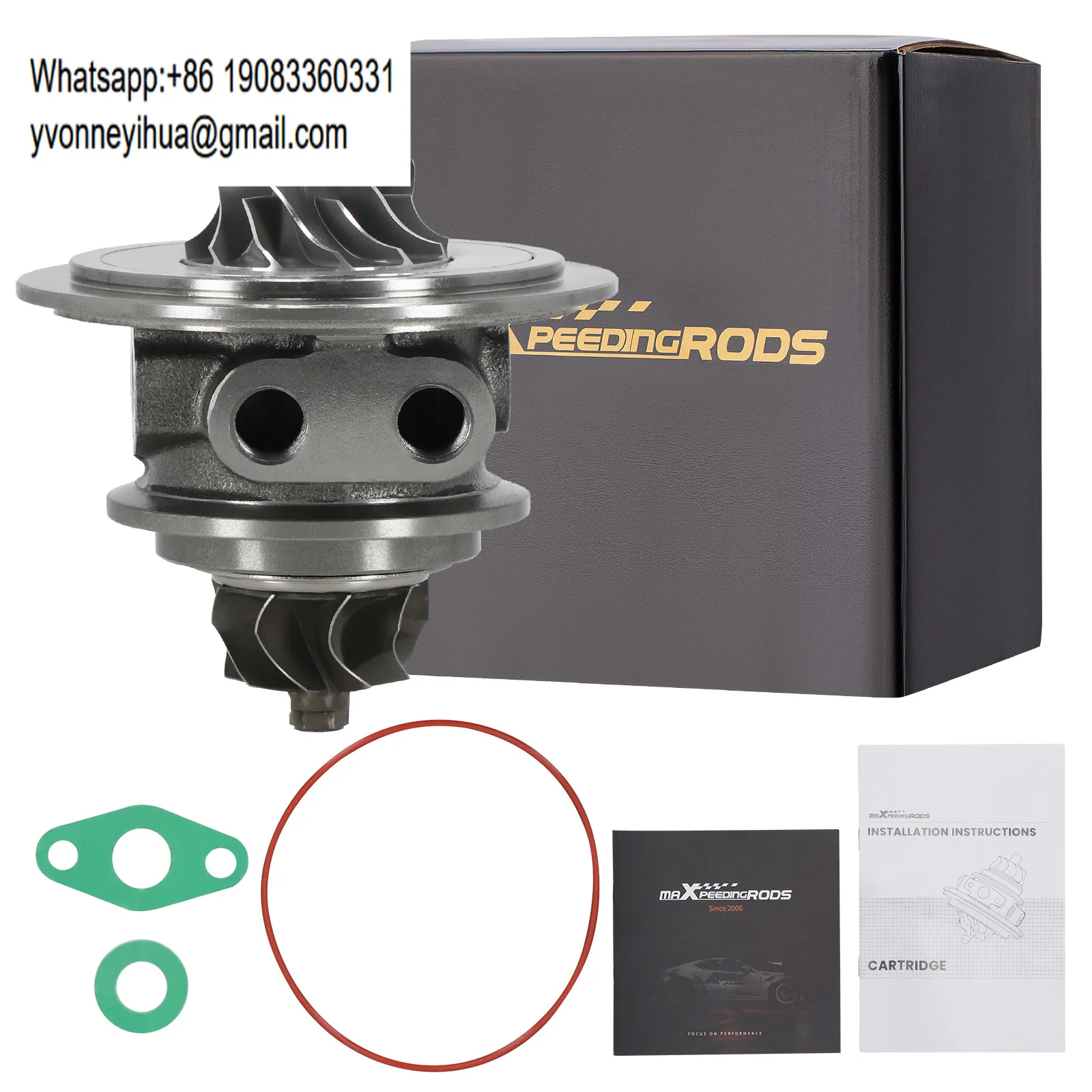 For MaXpeedingrods 3.5L Left Right Turbocharger Cartridge For Ford Explorer Flex Taurus Utility 4-Door AA5Z6K682E Turbocharger