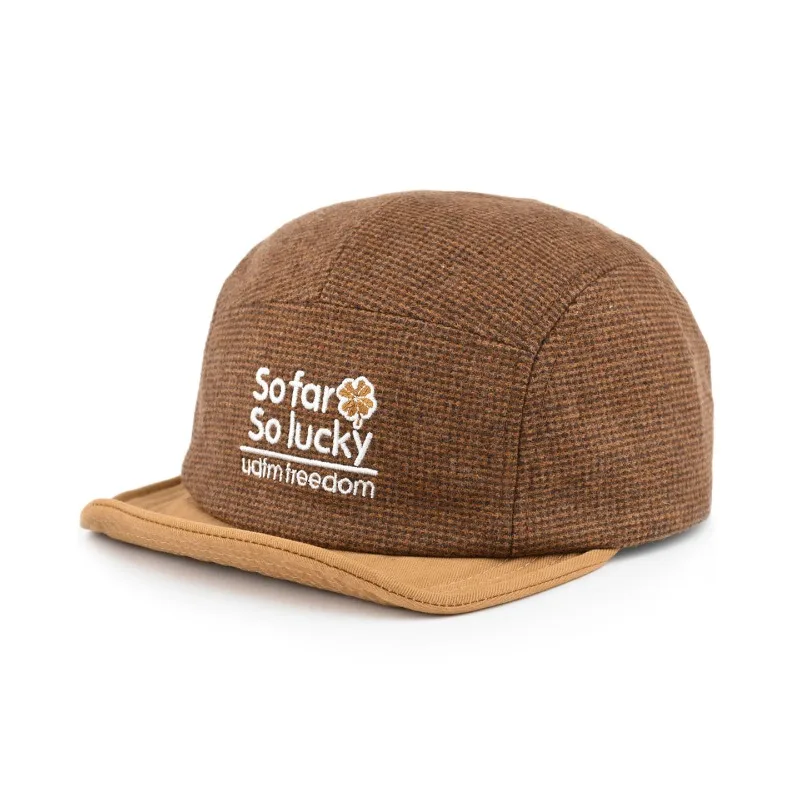 Koreanische Farbblockierte Baseballkappe mit Gestickten Buchstaben, Weicher Schirm, Flacher Schirm, für Männer und Frauen, Herbst- und Winter-Wollmütze – Detail 8