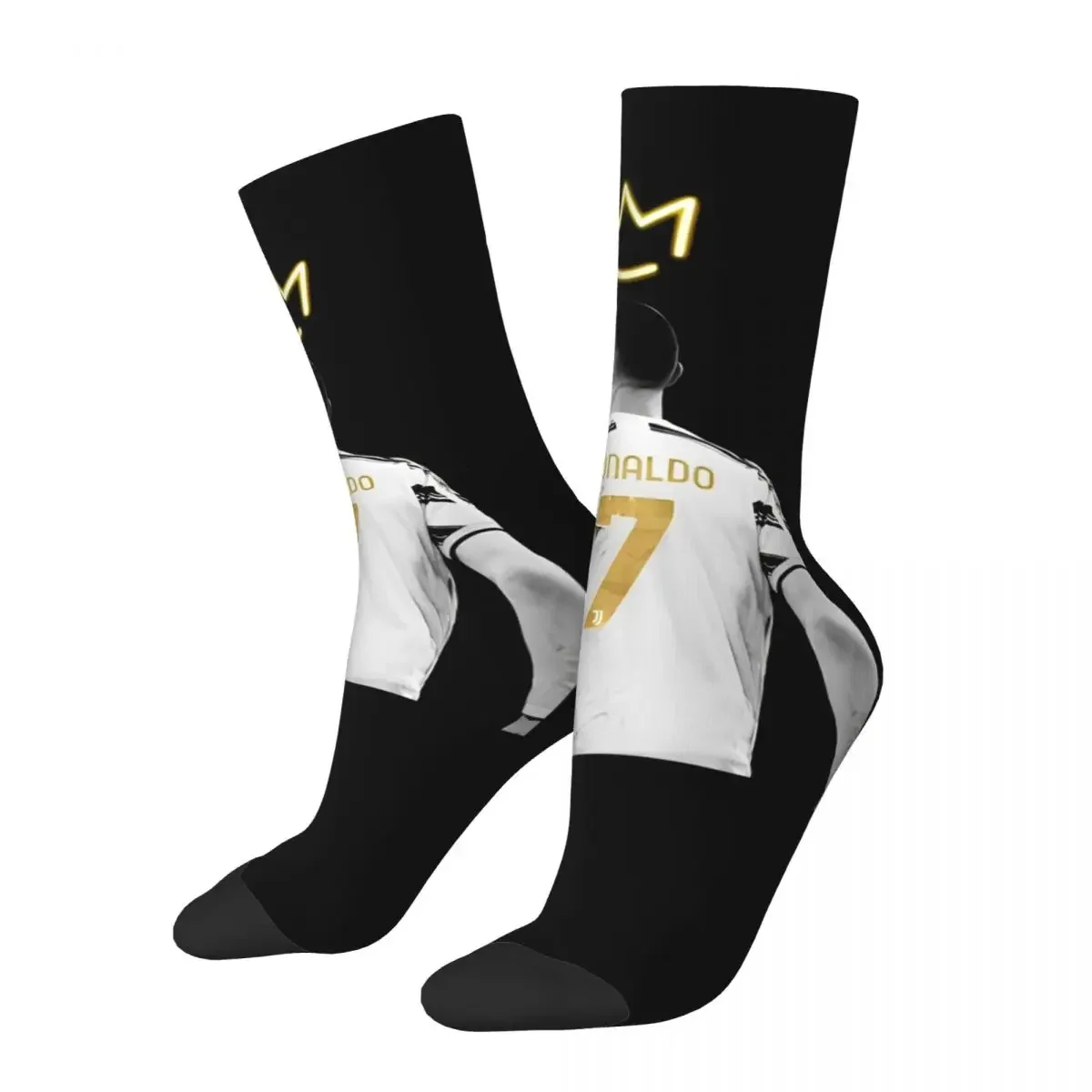 

New Men's Socks Casual The Legend CR7 Soccer Sock Polyester High Quality Women's Socks Spring Summer Autumn Winter