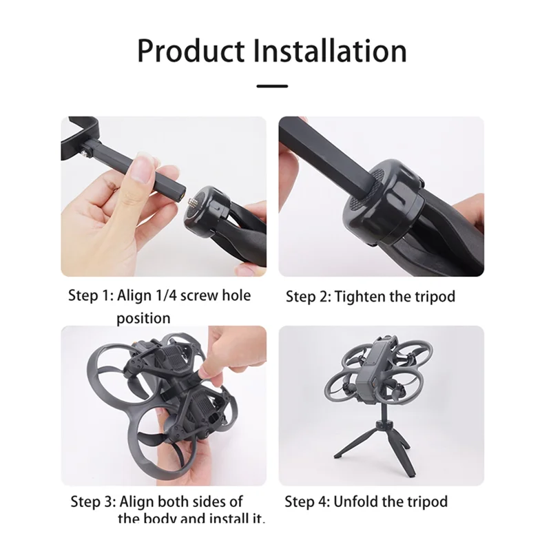 

For Avata 2 Drone Desktop Display Stand Bracket Tripod RC Quadcopters Multirotors Accessories