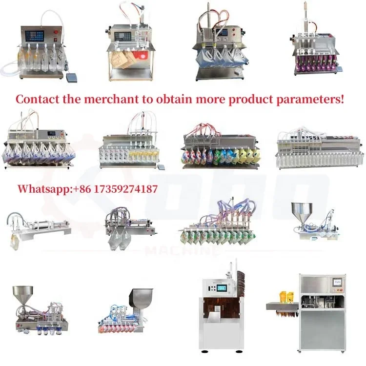 16 head small doypack filling machine automatic doypack liquid spout pouch filling machine