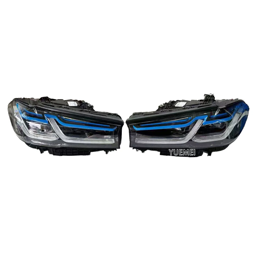 NewOriginal High Quality LED Laser Headlights Suitable for BMW 5 Series M5 Sport G30 LCI 6000k Color Temperature