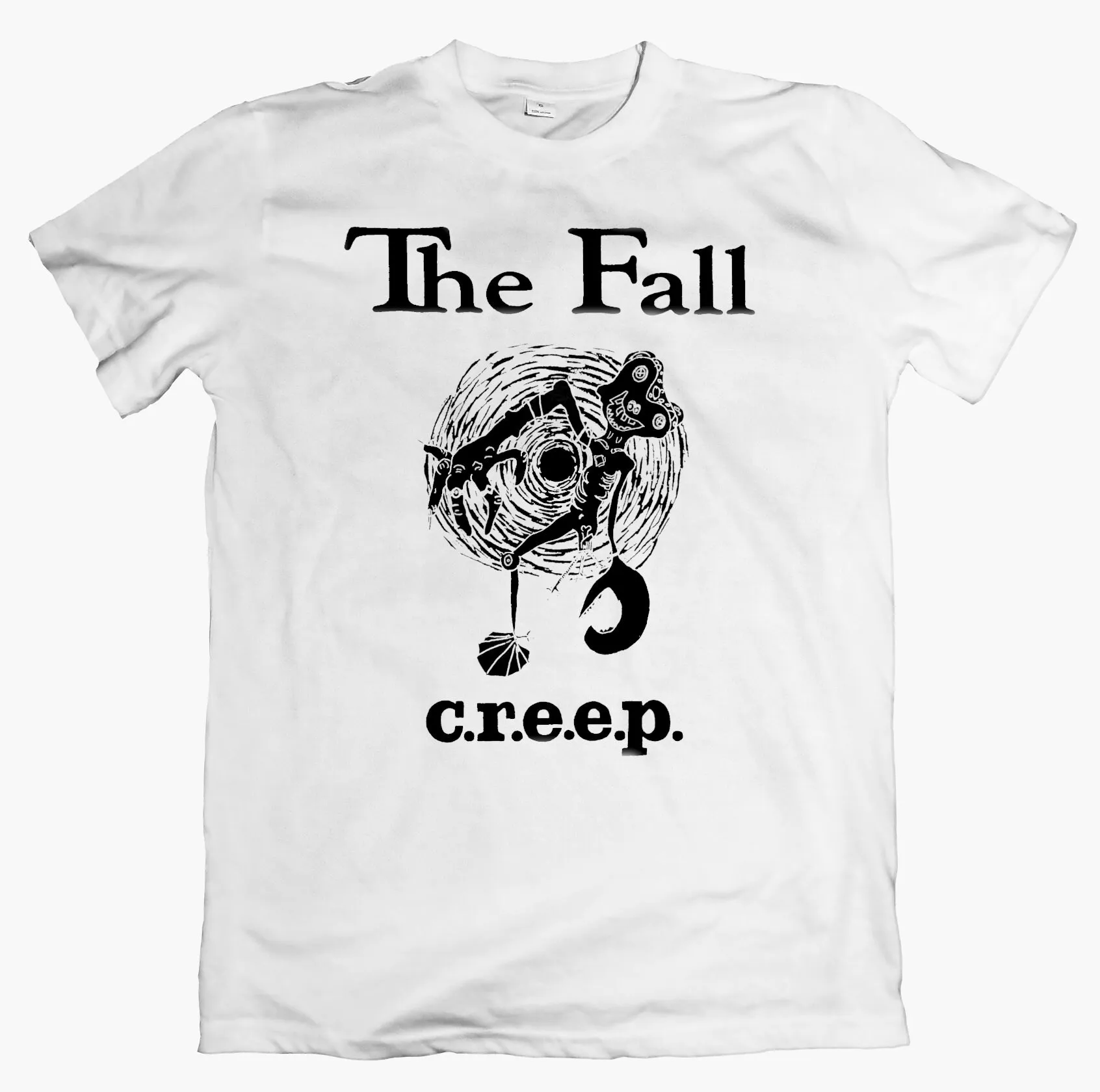 The Fall 'Creep' T Shirt Enduction Hour Nations Saving Grace Wire Pil Wonderful Frightening Perverted By Language Kurious Oranj