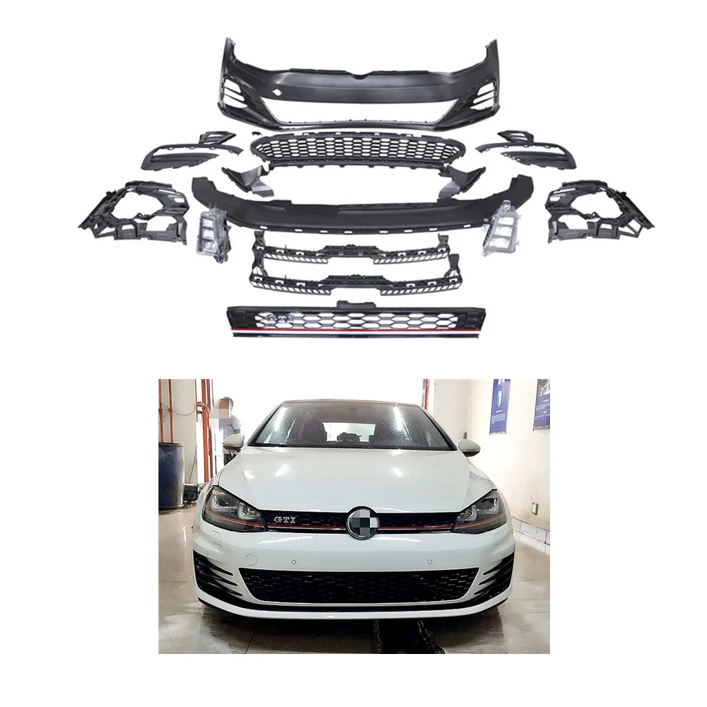 

Automotive Parts GOLF 7 Body Kit Front Bumper For Volkswagen VW GOLF 7 MK7 Upgrade GOLF GTI MK7.5 Body Kit