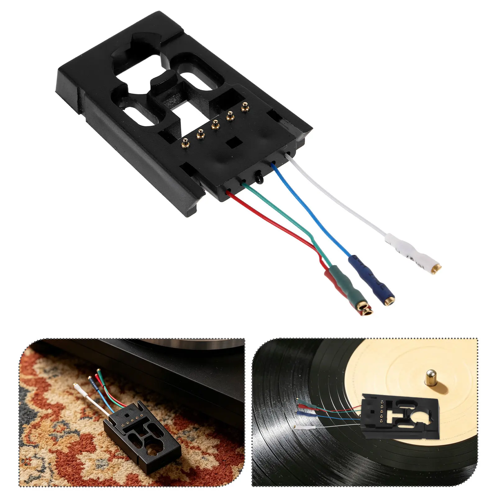 Cartridge Mount Bracket Replacement Tonearm Stylus Mount Holder Compatible Dual 1009Sk 1010 1015 1016 1019 Precision Turntable