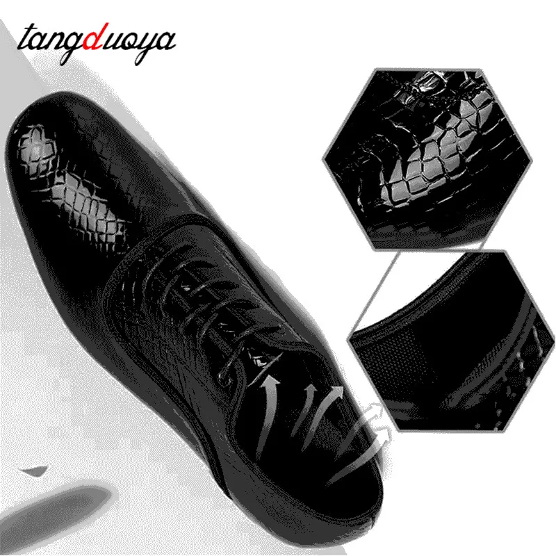 Brand New Latin Dance Shoes Men Modern Ballroom Tango Man Dance Shoes Black Color Teacher Shoes Salsa Practise