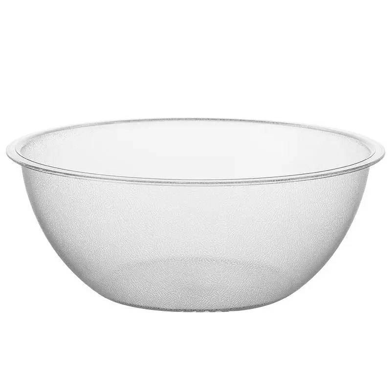 

Acrylic PC Transparent round Thickened Vegetable Washing Basin 30cm Household Commercial Malatang Self-Selection Hot Pot Vegeta