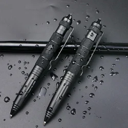 Metal Glass Breaker Multifunctional Mini Pocket Pen Tactical Defensa Personal Pen EDC Tool Outdoor Camping Self-Defense Supplies