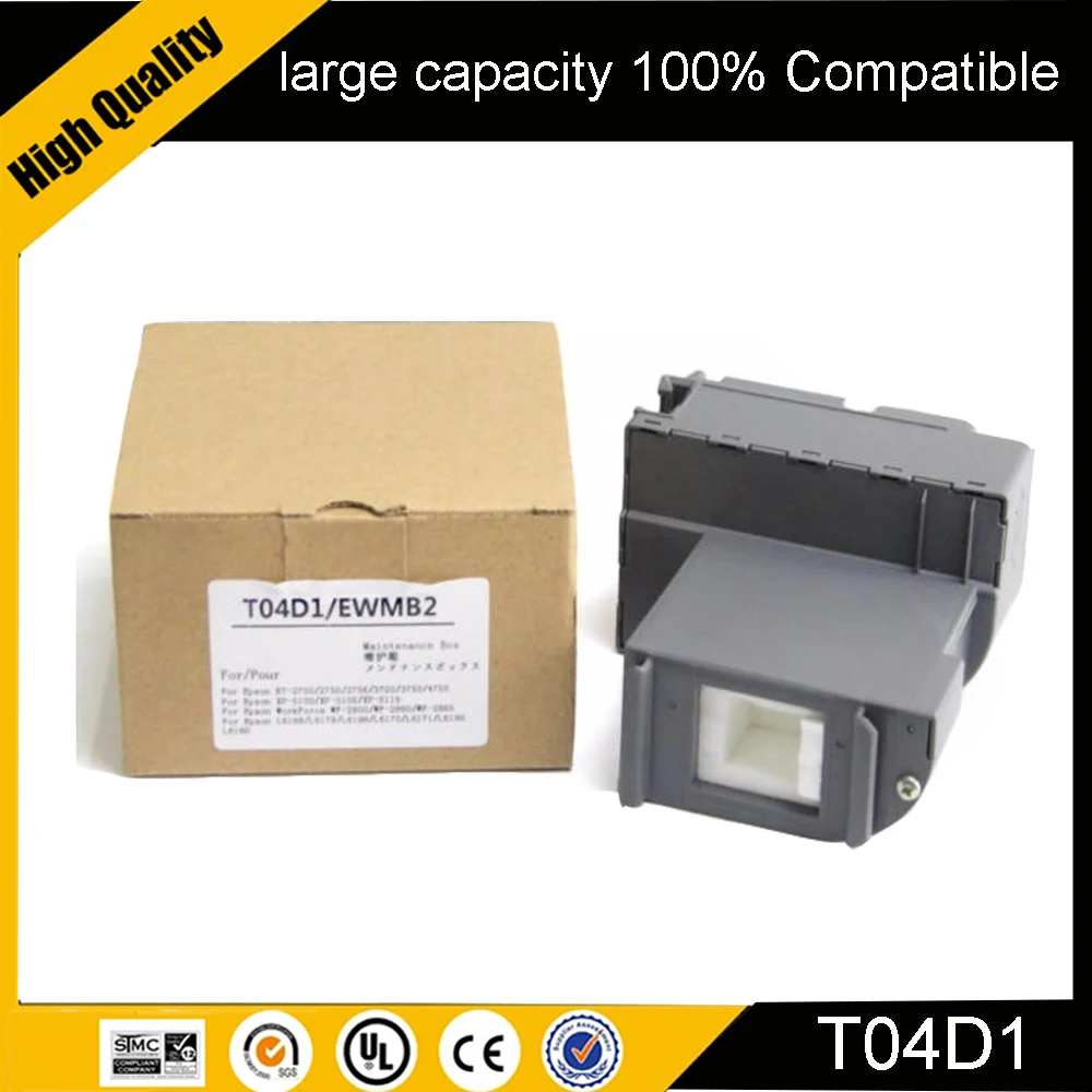 T04D1 C13T04D100 T04D100 EWMB2 Ink Maintenance Box for EPSON L6160 L6168 L6170 L6178 L6190 L6191 L6198 L6161 L6166 L6171
