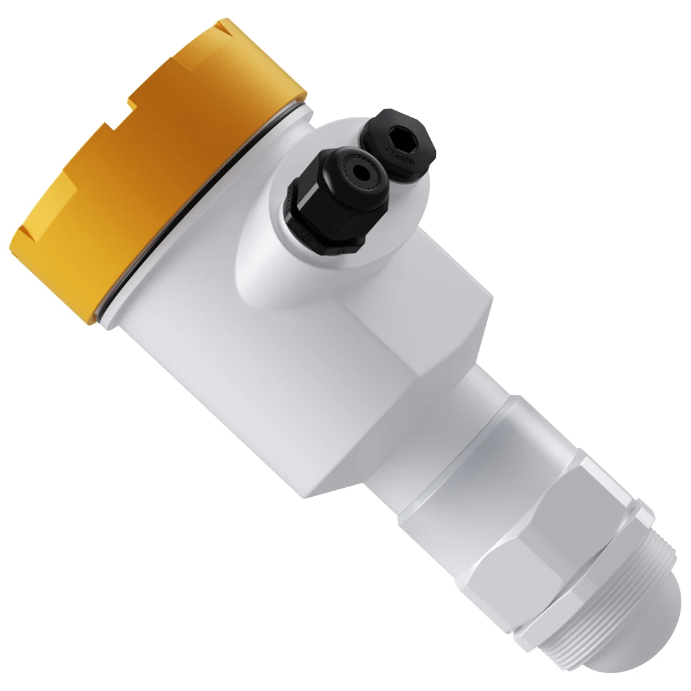 DC24V Power 0-15M to RS485 4-20mA 60GHz Level Sensor 5M 10M 15M 20M to 4-20mA High Temperature Radar Water Level Gauge