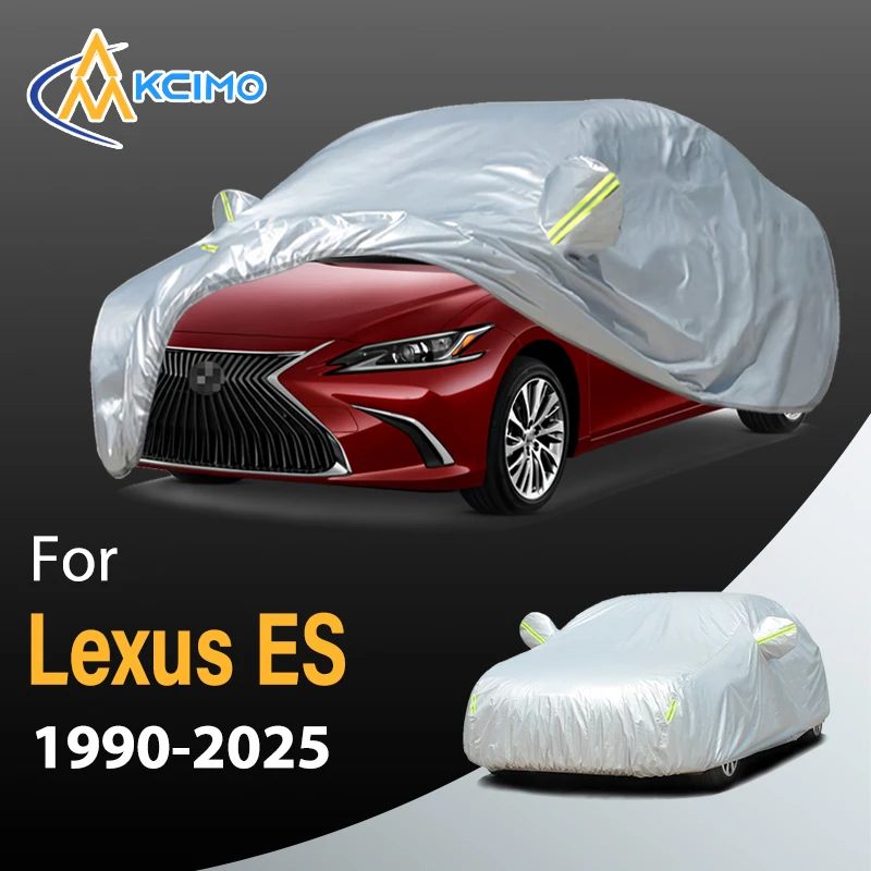 For Lexus ES 1990-2025 Car Covers 190T Sun Outdoor Sunscreen Heat Sun UV Protection Falling Leaves And Dust Car Styling