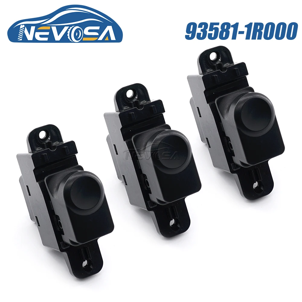 

NEVOSA 93581-1R000 Rear Left Right Window Switch Passenger Side Button For Hyundai Accent 2013 2014 2015 2016 2017 935811R000