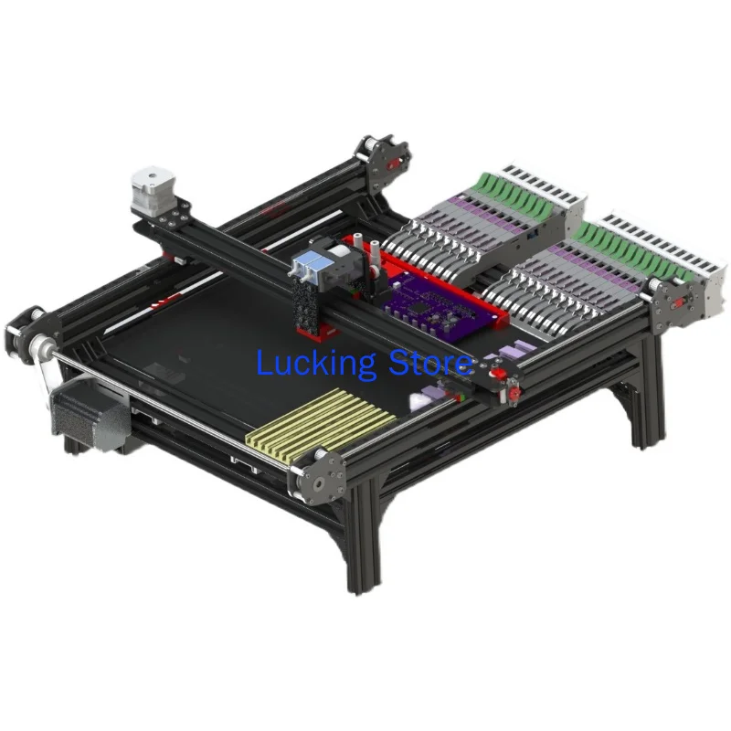 Openpnp SMT Mounting Machine Desktop Small SMT Proofing Dual Vision High-speed SMT Bulk Feeding Electric Feida