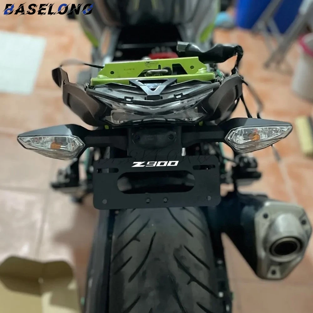 

Rear Tail Tidy License Plate Holder Motorcycle Fender Eliminator Kit For Kawasaki Z900 2017 2018 2019 2020 2021 2022 2023 2024