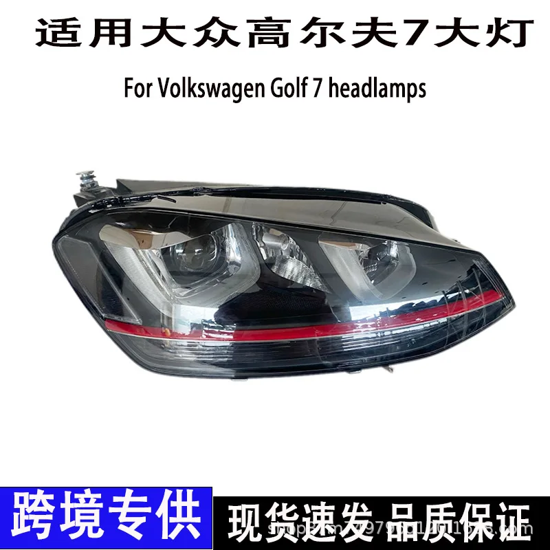 

Suitable for Volkswagen Golf 7GTI Xenon Headlights High Quality High Beam Headlights 14-18 Years