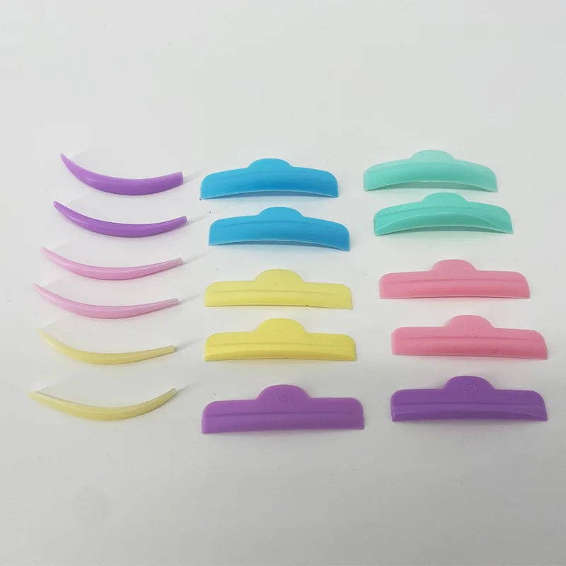 80 Pairs Lash Perm Rods Silicone Pads for Eyelash Lift Perming Curler Rods Soft Pad Woman Makeup Tools Accessories