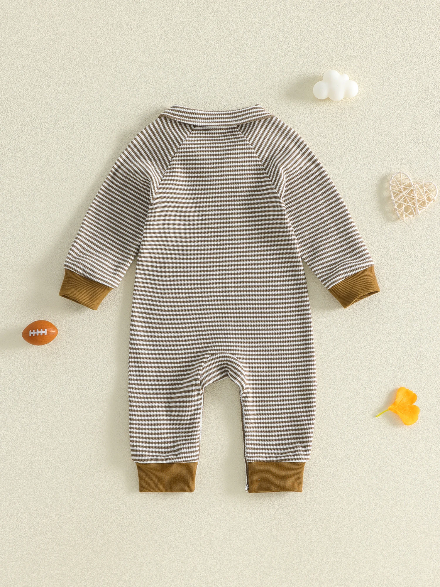 Zip Print Jumpsuit Newborn Print-Jumpsuit Sleeve-Zip Newborn Footless Print Boy Embroidery High Quality