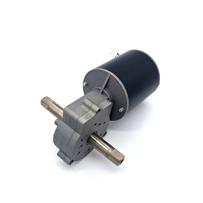 For GBX25-76 Worm Reducer Steel Tube Motor Walking Bike Spinning Bicycle Decelerator Motor DC Micro