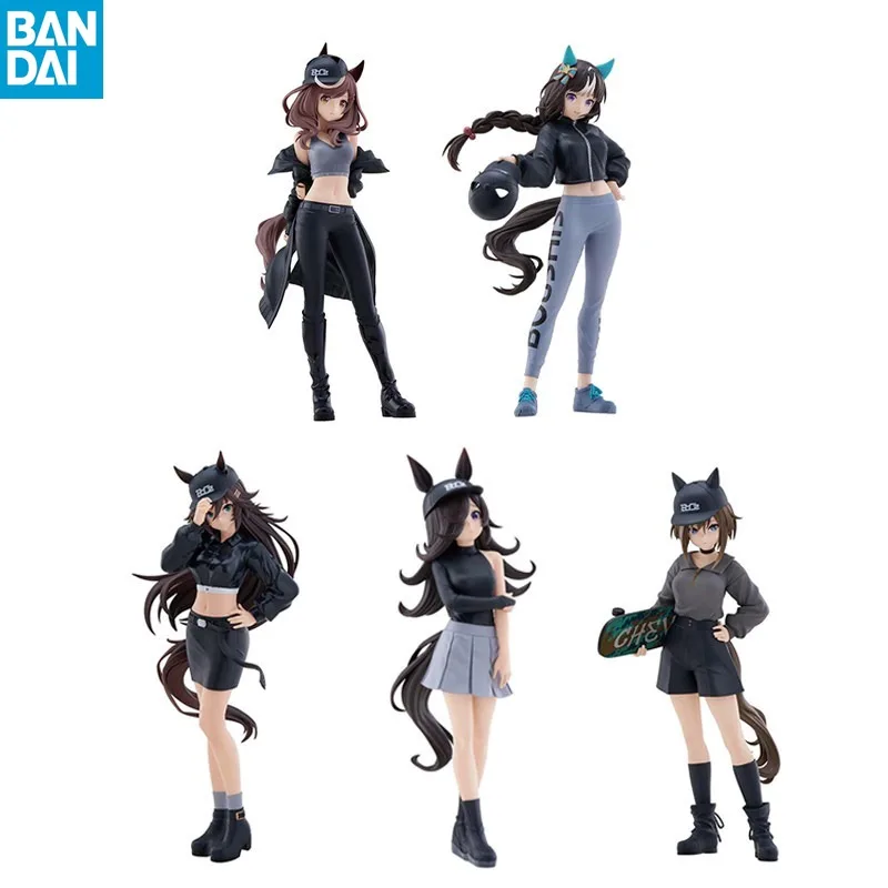 

BANDAI Original Uma Musume Pretty Derby BoC'z Cheval Grand Hokko Tarumae Rice Shower Anime Action Figures Model Statue Toy Gifts