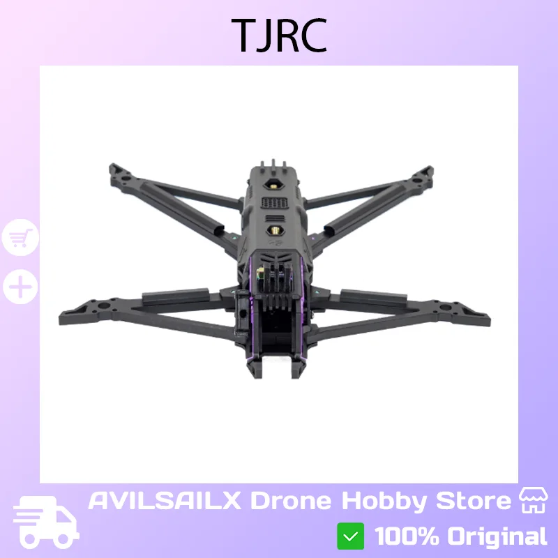 TJRC JianMing 7 Inch FPV Frame Long Range LR for DJI O4 Pro HD Digital VTX Carbon Fiber 7
