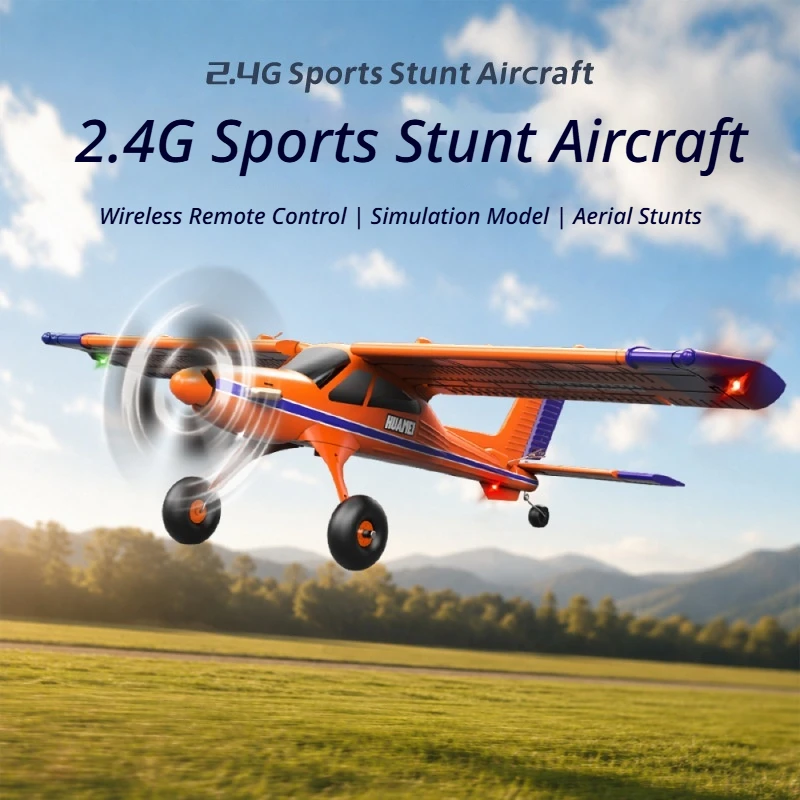 Qidi590 Rc Plane 4 Channel Brushless Glider Fixed Wing Epp Foam Model With Led Light Outdoor Hobby Rc Aircraft Toy For Boys Gift