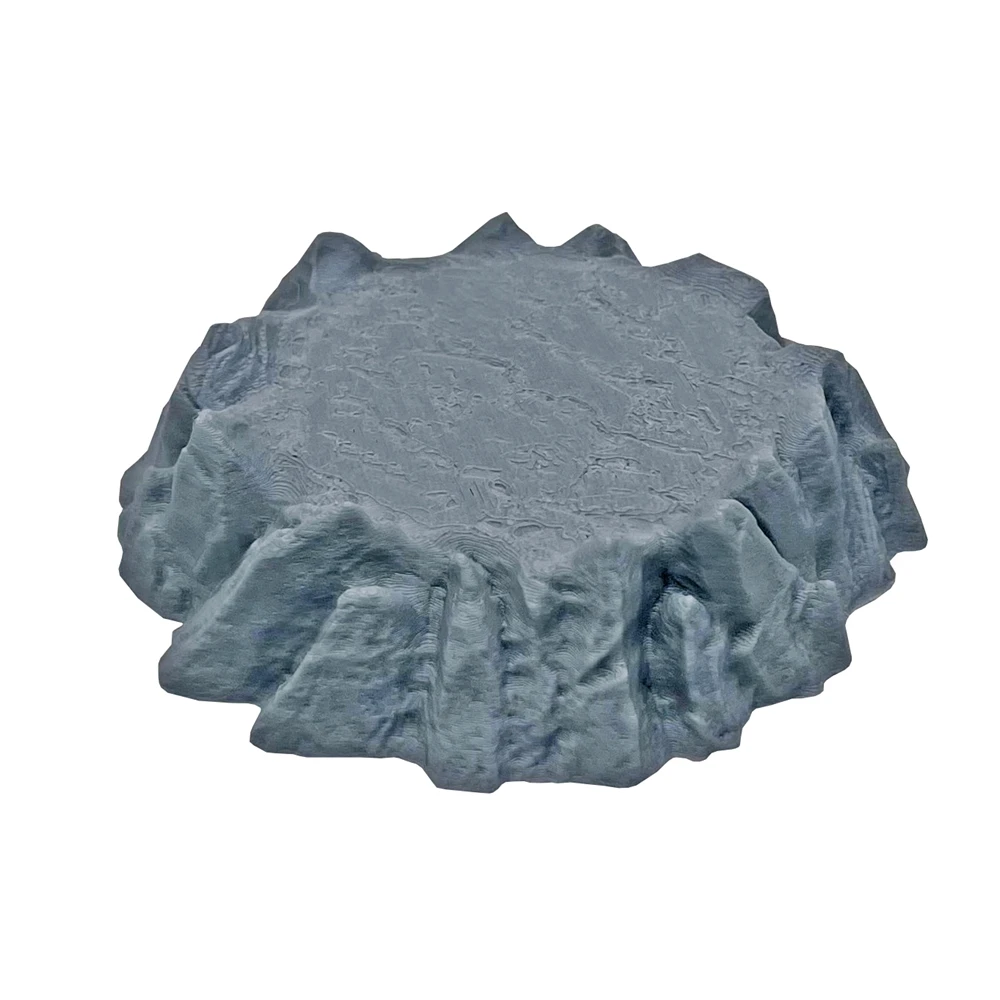 Rock Platform Terrain Miniature for D&D Tabletop Gaming Scene Layout Rock Base - view 5