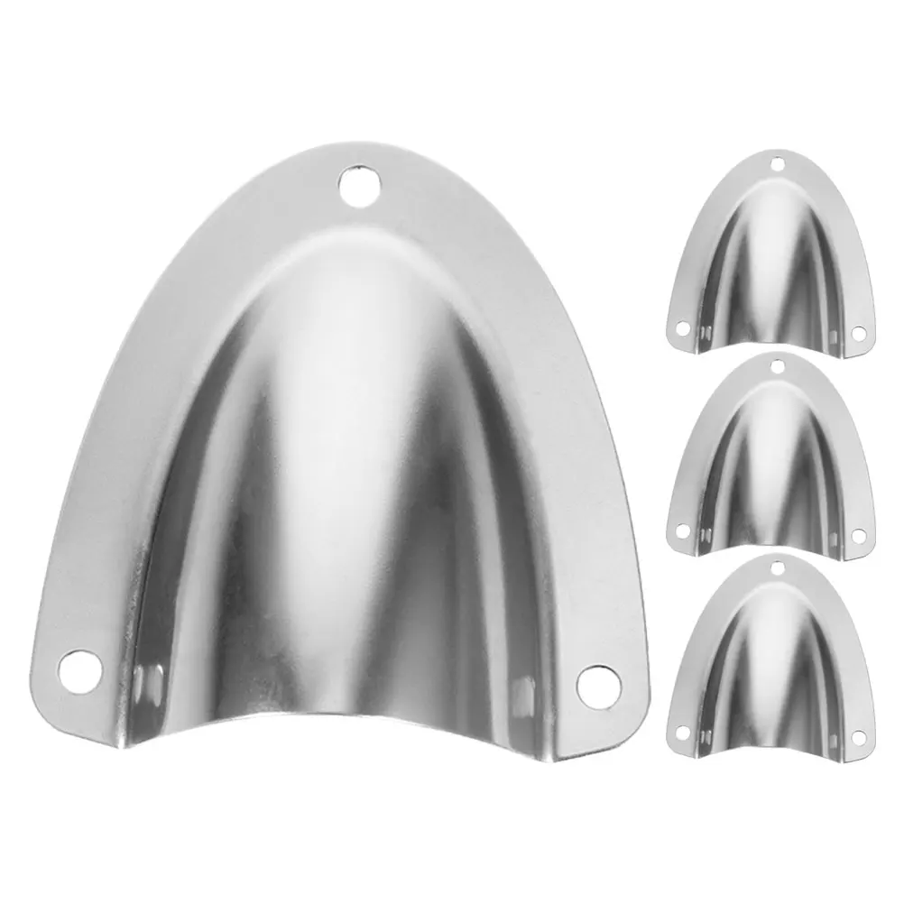 

4pcs Stainless Steel Marine Ventilation Yacht Airflow Durable For Cabin Kayak Air Vent Cover For Boat Yacht Cable Cover Boat Air