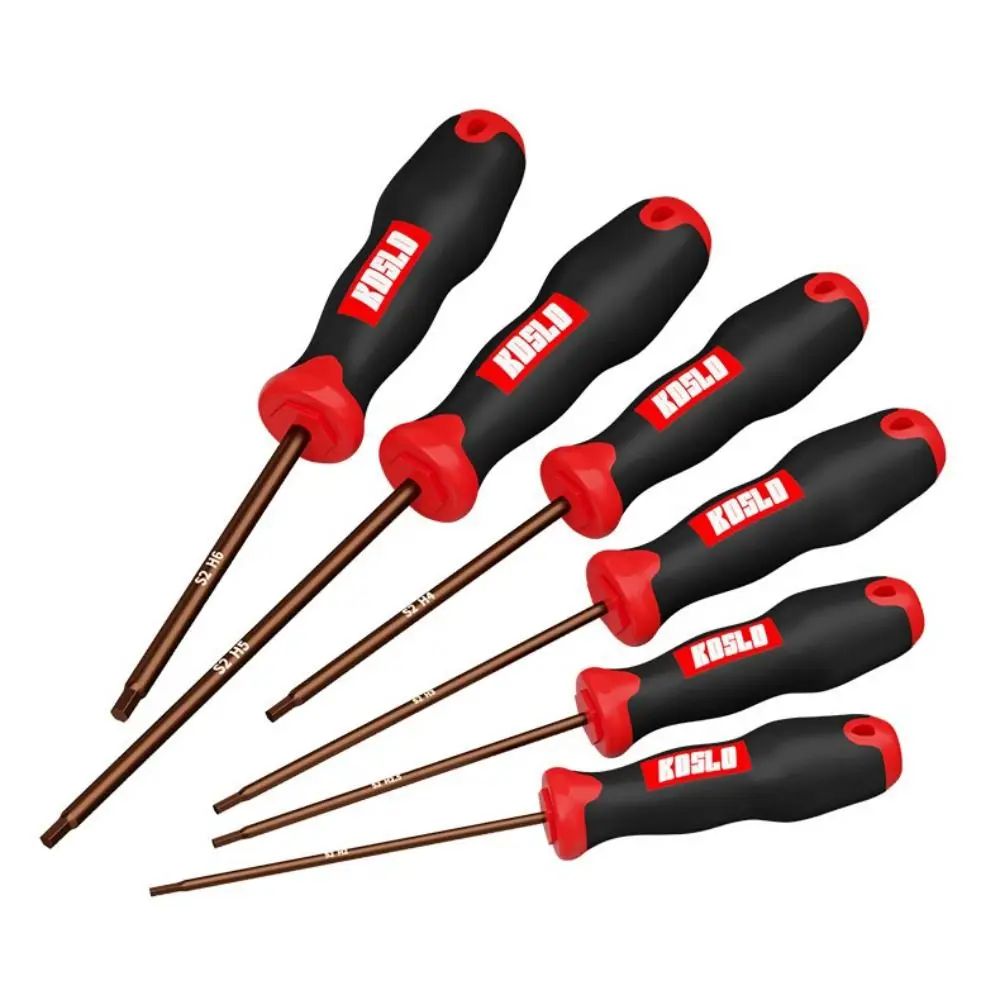 New Internal Hex Hexagonal Screwdriver Straight Shank H2.5/4mm Hexagonal Wrench Extended Length Maintenance Tool