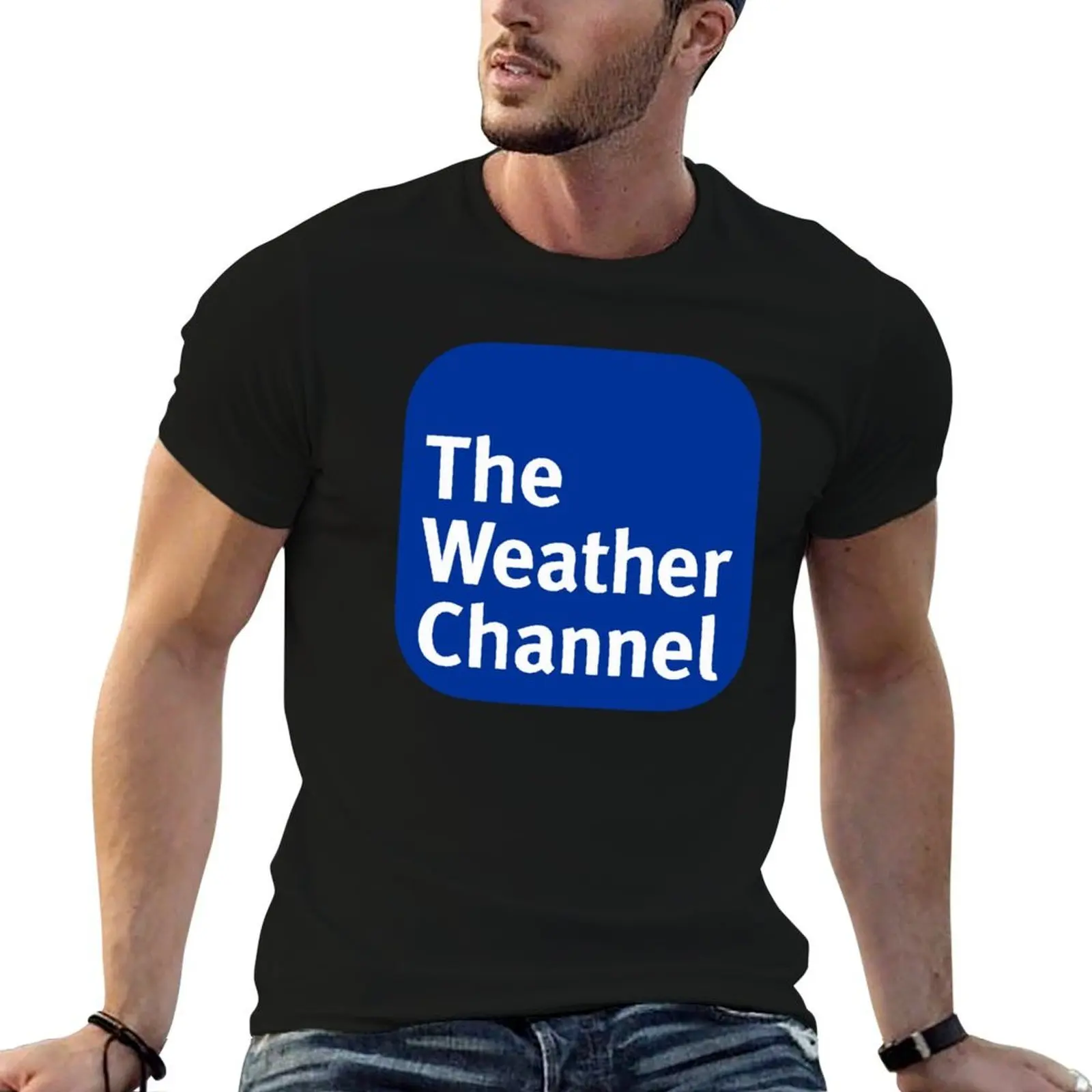 

The Weather Channel T-Shirt t shirt man designer t shirts for man pack cotton T-Shirt