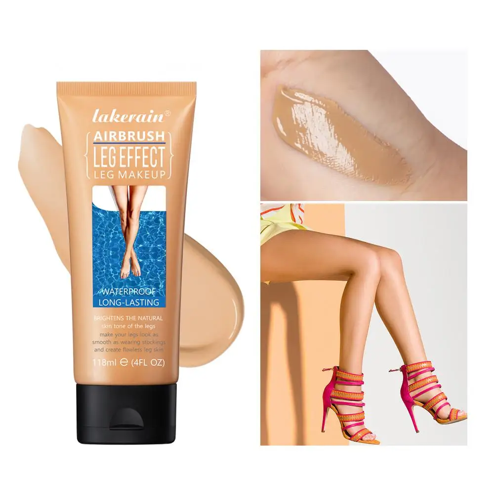 118Ml/4Fl oz Leg Makeup Golden Brown Leg Highlight Liquid Leg Makeup Body Bronzer Sunless Tanners