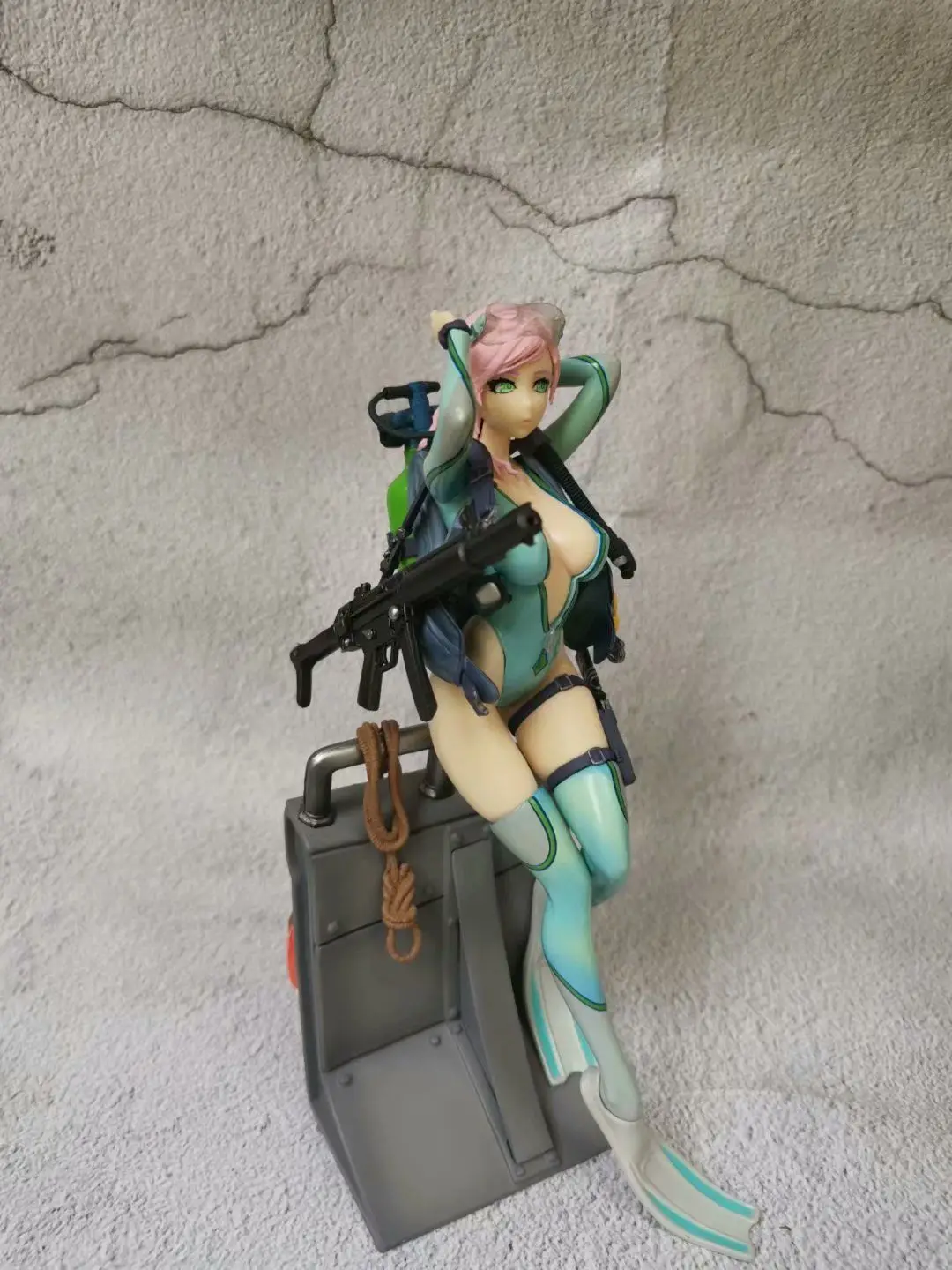 After Class Battlefield Series Third Bomb Frog Girl Egger Swimsuit Arrived Decoration Statue Action & Toy Figures