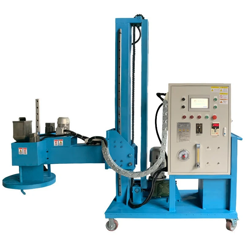 Mobile aluminum liquid degasser, safe and stable, easy to control, aluminum water degasser, aluminum alloy degasser