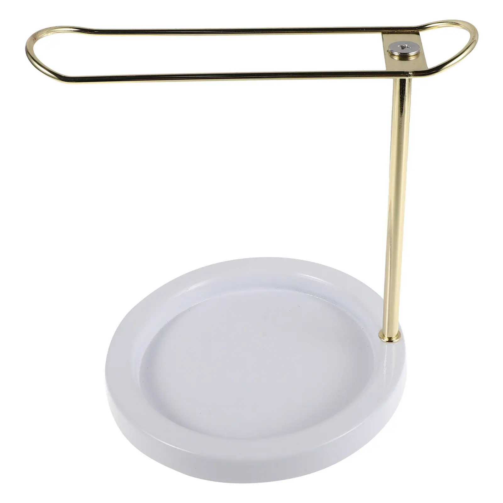 Elegant Metal Jewelry Stand Bracelet Storage Rack Necklace Holder Hair Tie Organizer Countertop Bathroom Bedroom Display Holder