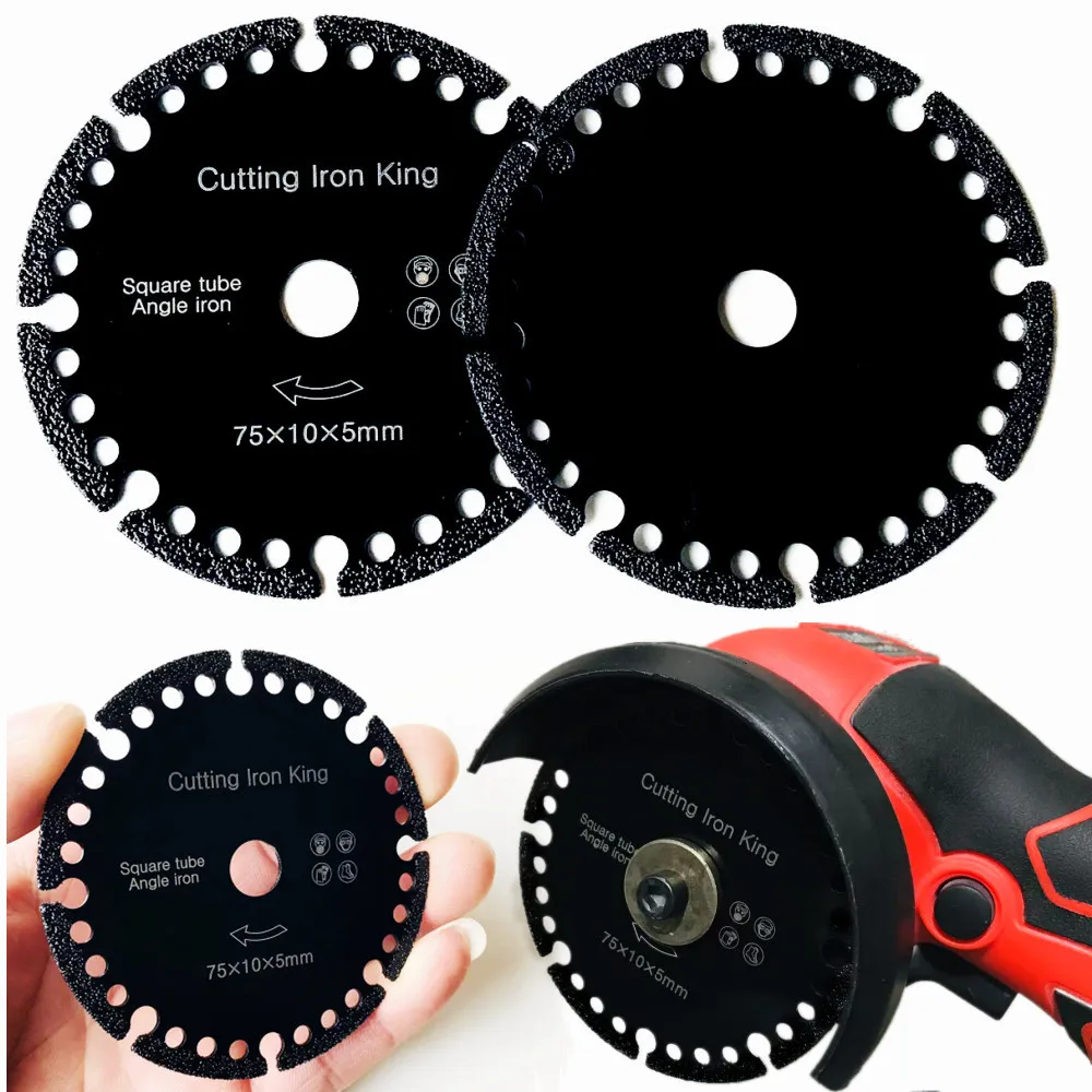 

75mm Diamond cutting wheel 3-inch, suitable for metal, cutting wheel, can cut steel bars, steel, and iron more than